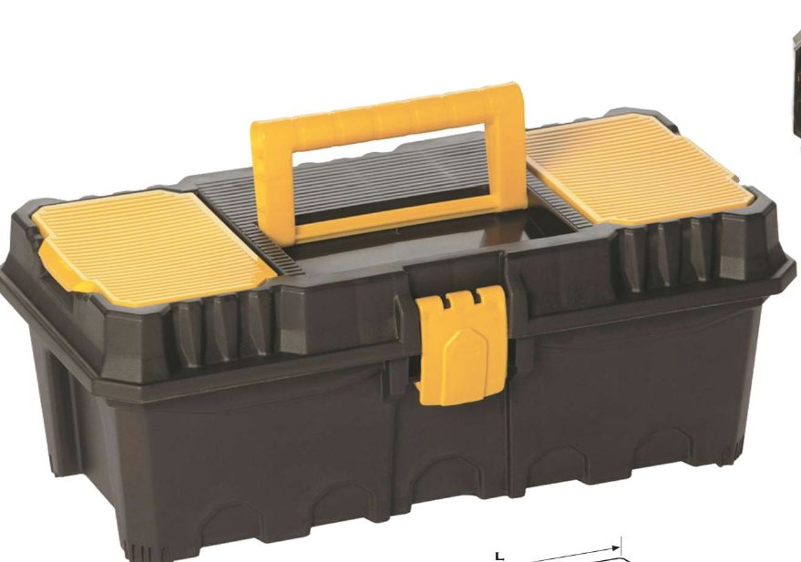 16 inch tool box with organiser